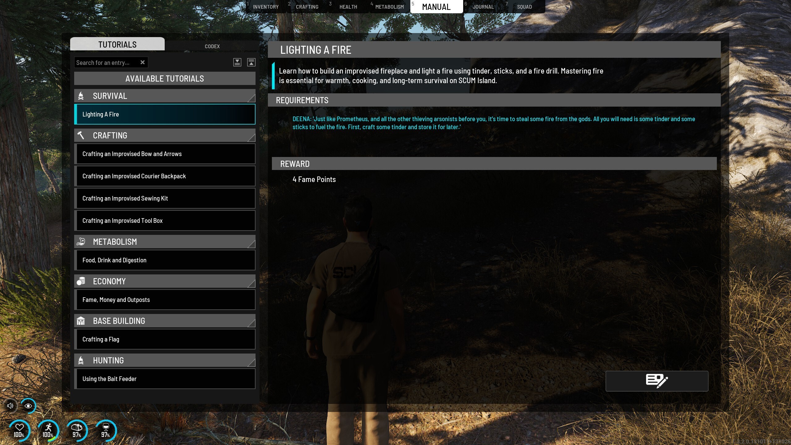 SCUM July Update 1.3.2 Adds TEC1 Tutorial, Mutant Wildlife and Master Hunter