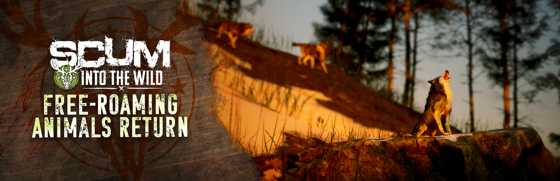 SCUM: červnový Into The Wild vrátí volně žijící zvířata
