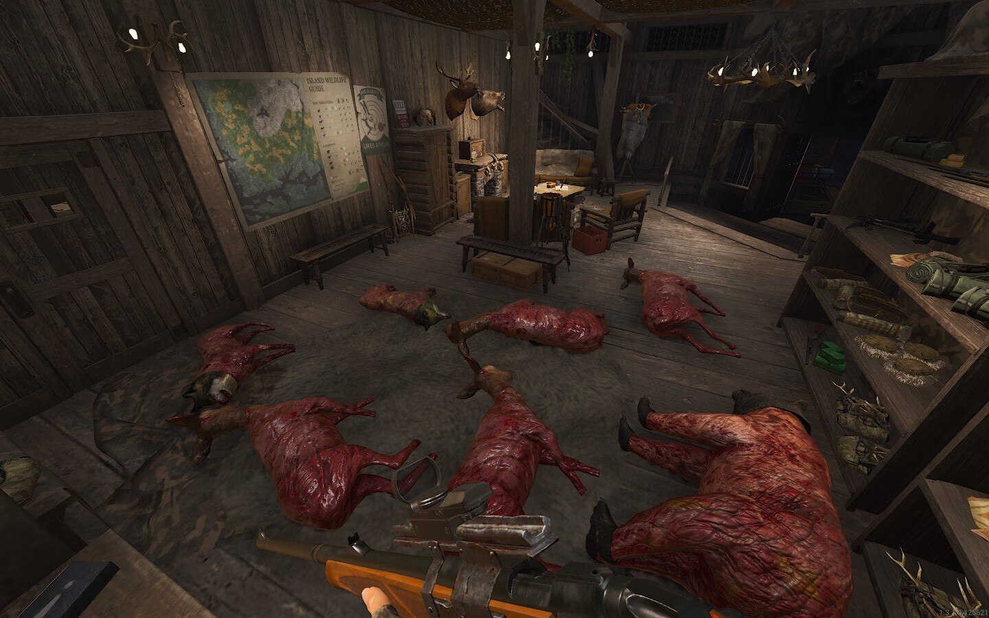SCUM: Komunitná prehliadka ukazuje návrat divokej zveri na ostrov