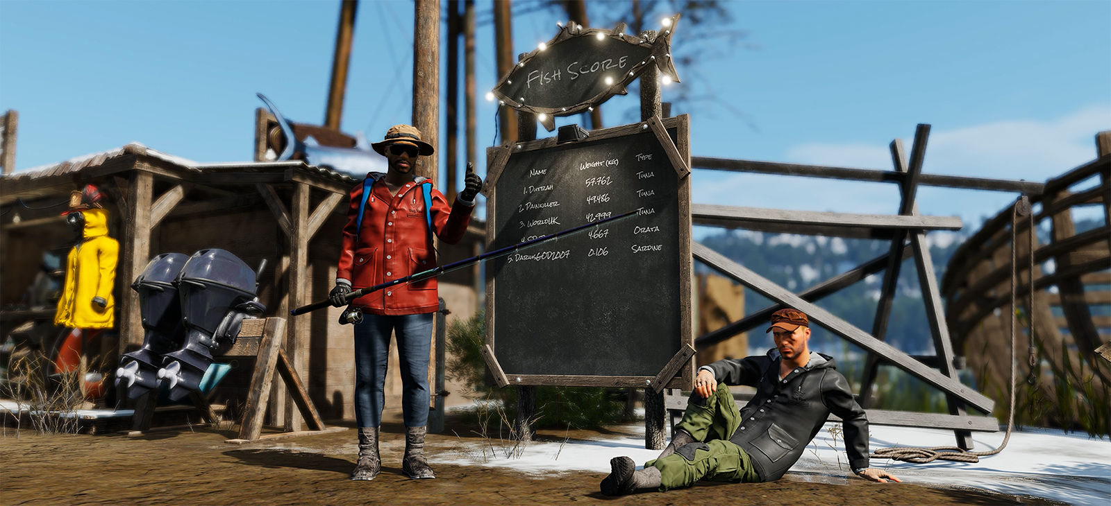 SCUM October Update 1.3.4 Expands Fishing and Ends Into the Wild