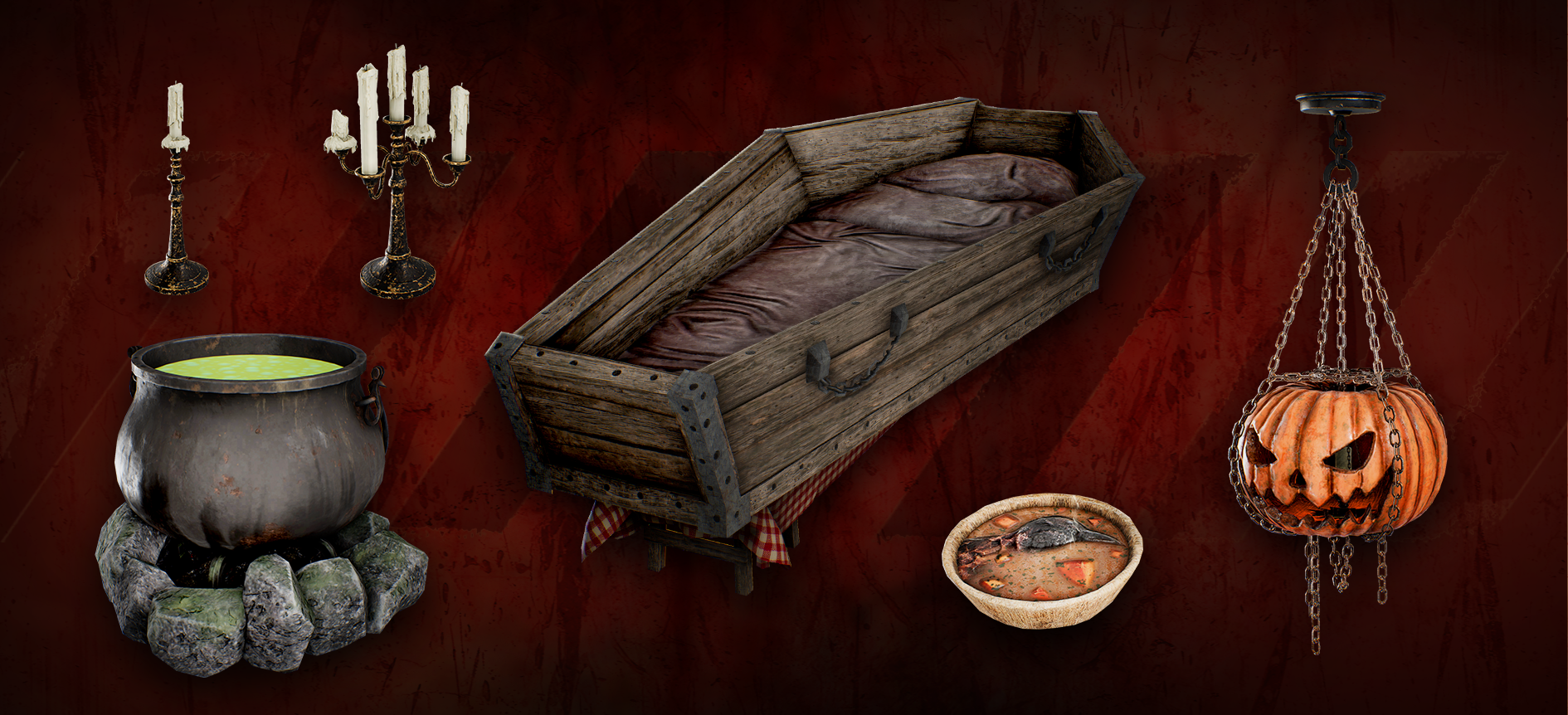 SCUM 1.3.5 prináša Halloween, katakomby a wipe oficiálnych serverov